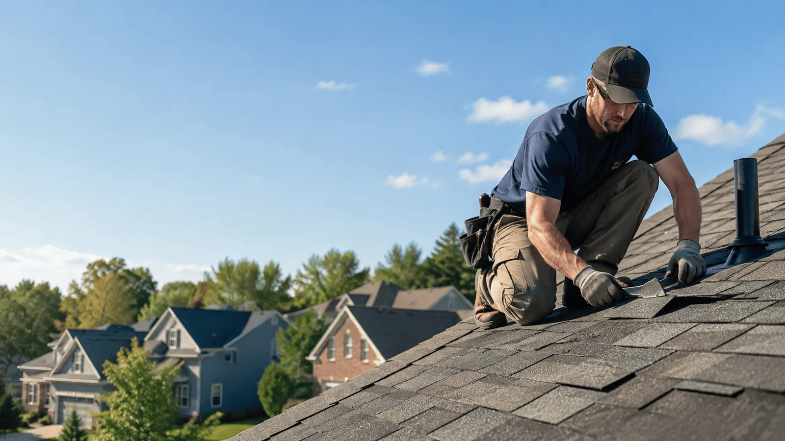 Roof Leak Repair in Perronville, MI near me